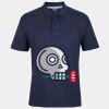 C OF C  JERSEY POLO   CHARCOAL Thumbnail