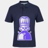 C OF C  JERSEY POLO   CHARCOAL Thumbnail