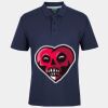 C OF C  JERSEY POLO   CHARCOAL Thumbnail
