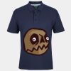 C OF C  JERSEY POLO   CHARCOAL Thumbnail