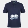C OF C  JERSEY POLO   CHARCOAL Thumbnail