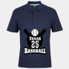 C OF C  JERSEY POLO   CHARCOAL Thumbnail