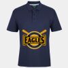 C OF C  JERSEY POLO   CHARCOAL Thumbnail