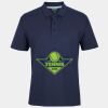 C OF C  JERSEY POLO   CHARCOAL Thumbnail