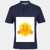 C OF C  JERSEY POLO   CHARCOAL Thumbnail