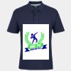 C OF C  JERSEY POLO   CHARCOAL Thumbnail