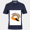 C OF C  JERSEY POLO   CHARCOAL Thumbnail