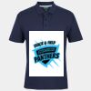C OF C  JERSEY POLO   CHARCOAL Thumbnail