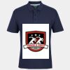 C OF C  JERSEY POLO   CHARCOAL Thumbnail