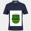 C OF C  JERSEY POLO   CHARCOAL Thumbnail
