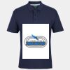 C OF C  JERSEY POLO   CHARCOAL Thumbnail