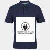 C OF C  JERSEY POLO   CHARCOAL Thumbnail