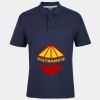 C OF C  JERSEY POLO   CHARCOAL Thumbnail