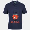 C OF C  JERSEY POLO   CHARCOAL Thumbnail