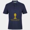 C OF C  JERSEY POLO   CHARCOAL Thumbnail