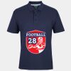 C OF C  JERSEY POLO   CHARCOAL Thumbnail