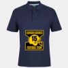 C OF C  JERSEY POLO   CHARCOAL Thumbnail