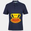 C OF C  JERSEY POLO   CHARCOAL Thumbnail