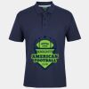 C OF C  JERSEY POLO   CHARCOAL Thumbnail