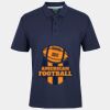 C OF C  JERSEY POLO   CHARCOAL Thumbnail