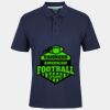 C OF C  JERSEY POLO   CHARCOAL Thumbnail
