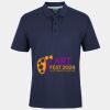 C OF C  JERSEY POLO   CHARCOAL Thumbnail