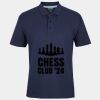 C OF C  JERSEY POLO   CHARCOAL Thumbnail
