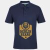 C OF C  JERSEY POLO   CHARCOAL Thumbnail