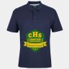 C OF C  JERSEY POLO   CHARCOAL Thumbnail
