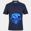 C OF C  JERSEY POLO   CHARCOAL Thumbnail
