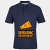 C OF C  JERSEY POLO   CHARCOAL Thumbnail