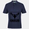 C OF C  JERSEY POLO   CHARCOAL Thumbnail