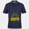 C OF C  JERSEY POLO   CHARCOAL Thumbnail