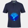 C OF C  JERSEY POLO   CHARCOAL Thumbnail