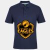 C OF C  JERSEY POLO   CHARCOAL Thumbnail