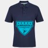 C OF C  JERSEY POLO   CHARCOAL Thumbnail
