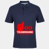 C OF C  JERSEY POLO   CHARCOAL Thumbnail