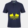 C OF C  JERSEY POLO   CHARCOAL Thumbnail