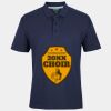 C OF C  JERSEY POLO   CHARCOAL Thumbnail