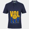 C OF C  JERSEY POLO   CHARCOAL Thumbnail
