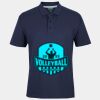 C OF C  JERSEY POLO   CHARCOAL Thumbnail