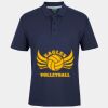 C OF C  JERSEY POLO   CHARCOAL Thumbnail