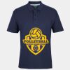 C OF C  JERSEY POLO   CHARCOAL Thumbnail