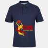 C OF C  JERSEY POLO   CHARCOAL Thumbnail