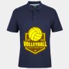 C OF C  JERSEY POLO   CHARCOAL Thumbnail