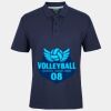 C OF C  JERSEY POLO   CHARCOAL Thumbnail