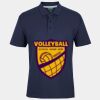 C OF C  JERSEY POLO   CHARCOAL Thumbnail