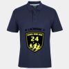 C OF C  JERSEY POLO   CHARCOAL Thumbnail