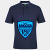 C OF C  JERSEY POLO   CHARCOAL Thumbnail