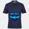 C OF C  JERSEY POLO   CHARCOAL Thumbnail